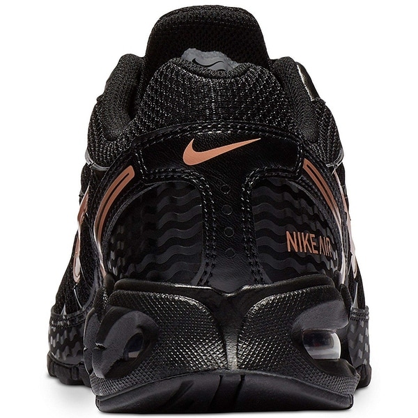 black and rose gold nike shoes