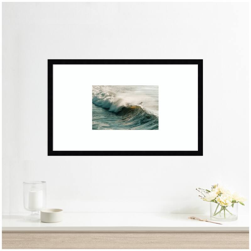 Kate and Laurel Morning Glow by Alicia Bock Framed Wall Art Print