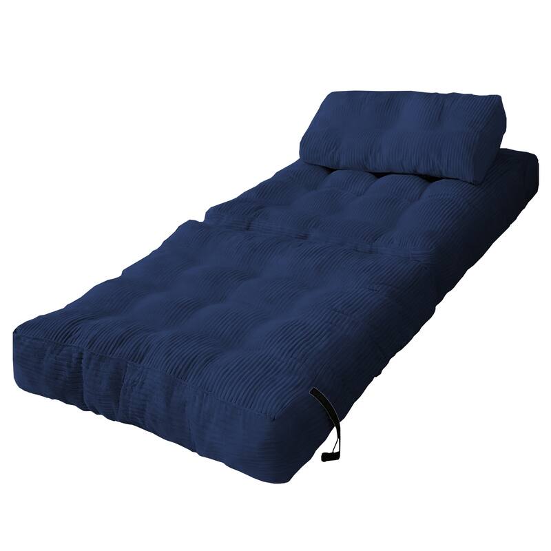 Modular Floor Couch System - Convertible Sofa Bed with Adaptable Layout for Compact Living