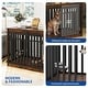 preview thumbnail 5 of 38, Moasis Extra Large Dog Crate Furniture with Sliding Doors