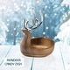 preview thumbnail 9 of 12, Nambe Holiday Reindeer Candy Dish