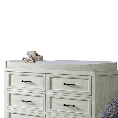 Foundry 51" Wide Traditional Changing Tray, White Dove