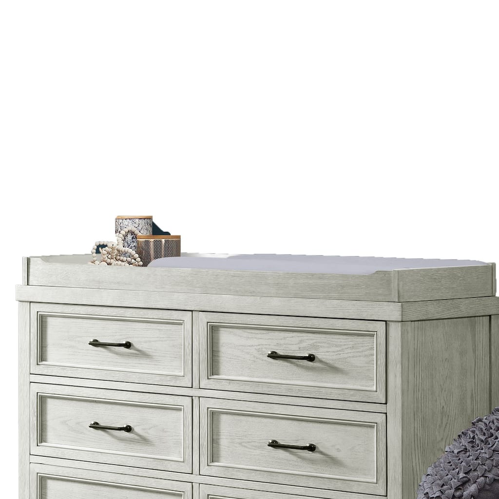 Foundry 51" Wide Traditional Changing Tray, White Dove