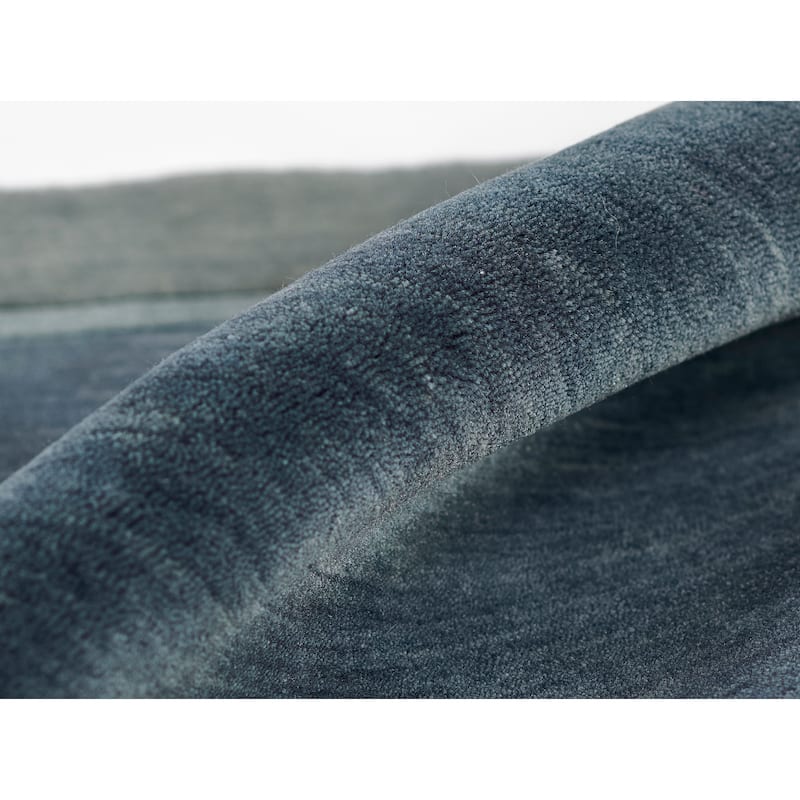 Momeni Beckton Hand Made Wool Blue Area Rug