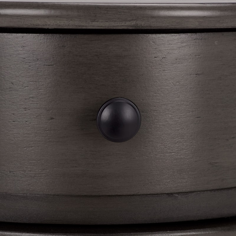 SAFAVIEH Celestia Grey Swivel Storage Accent Table - 18"W x 18"D x 26"H