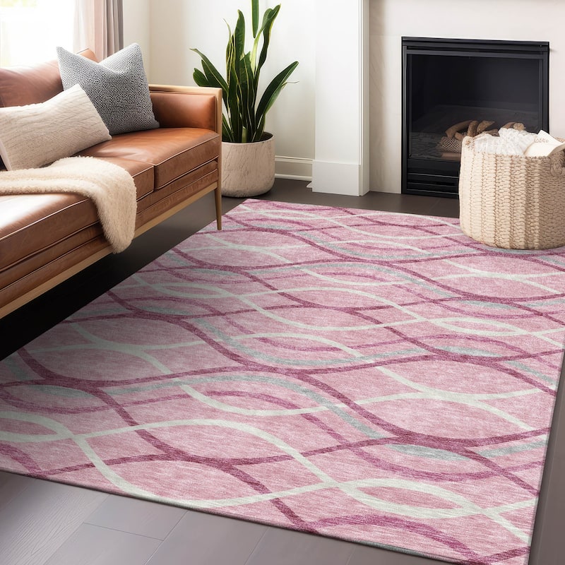 Premium Washable Super Soft Contemporary Dickerson Mayfield Rug