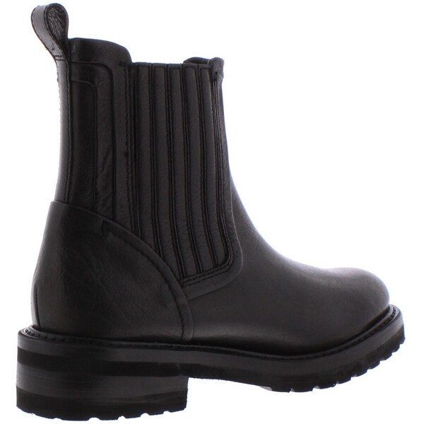 frye black moto boots