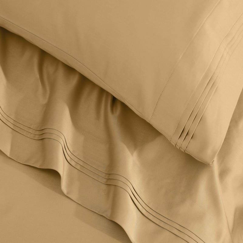Superior 100% Egyptian Cotton 1500 Thread Count Sheet Set-Certified, Luxury Solid Bedding