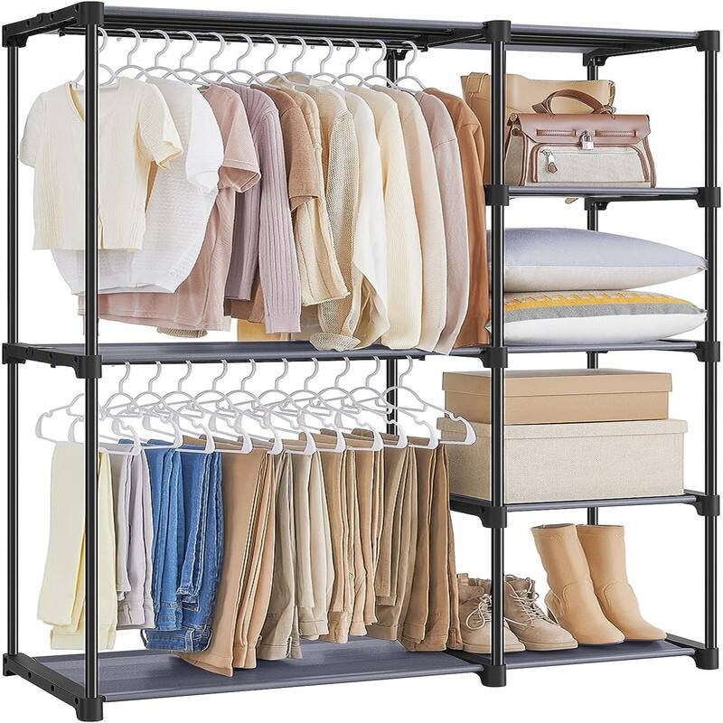 Freestanding Closet Organizer - 44.1"L x 16.9"W x 65"H