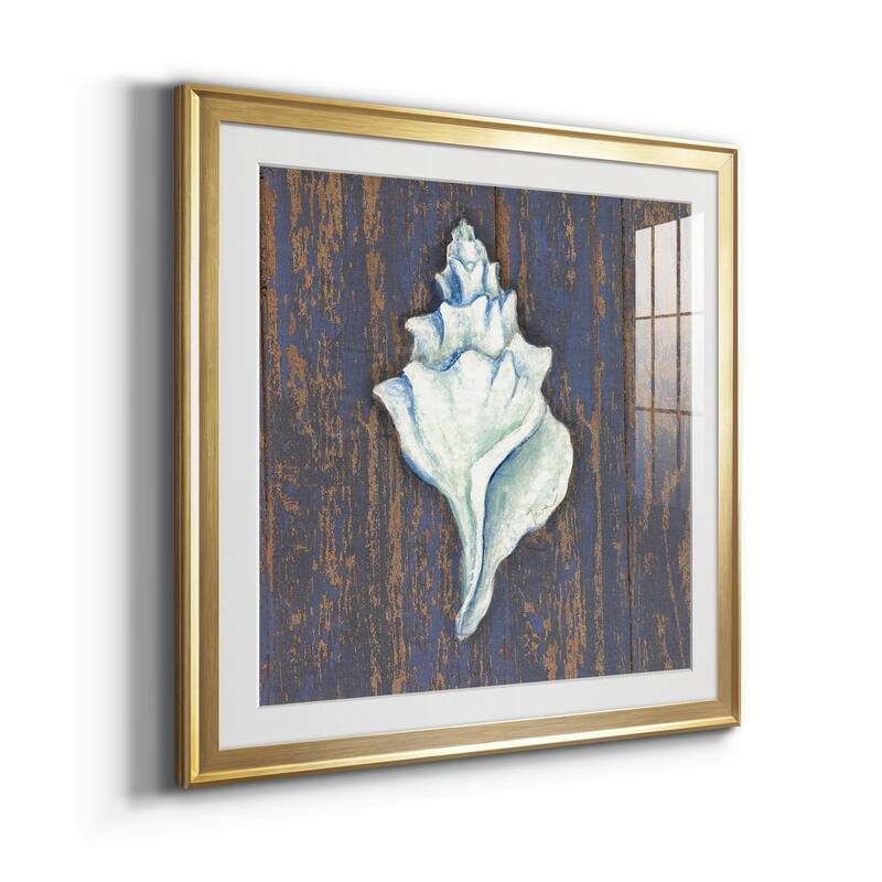Weathered Shell I Premium Framed Print - Ready to Hang