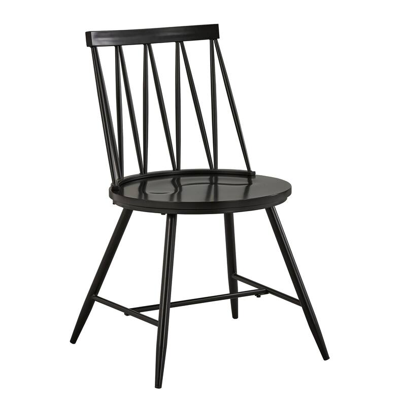 Truman Zigzag Low Back Windsor Classic Dining Chairs (Set of 2) by iNSPIRE Q Modern