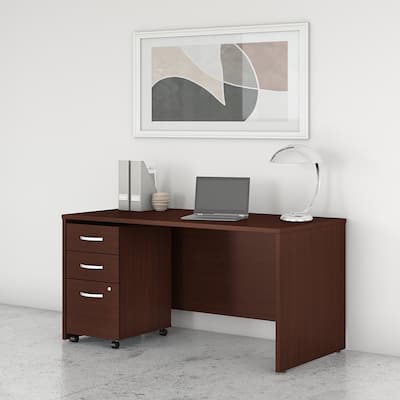 Studio C 60W x 30D Office Desk with Drawers by Bush Business Furniture