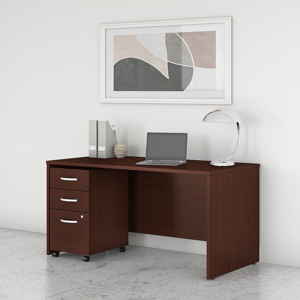 Studio C 60W x 30D Office Desk with Drawers by Bush Business Furniture