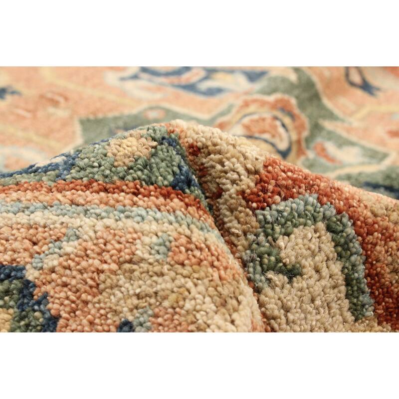ECARPETGALLERY Hand-knotted Jules Serapi Copper Wool Rug - 5'3 x 8'2