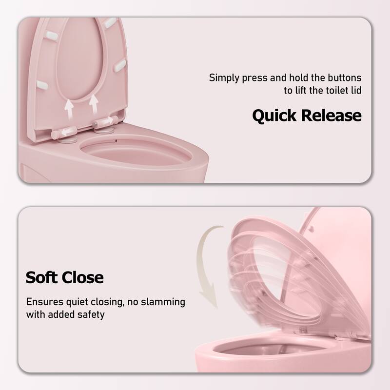 One Piece Dual-Flush Toilet