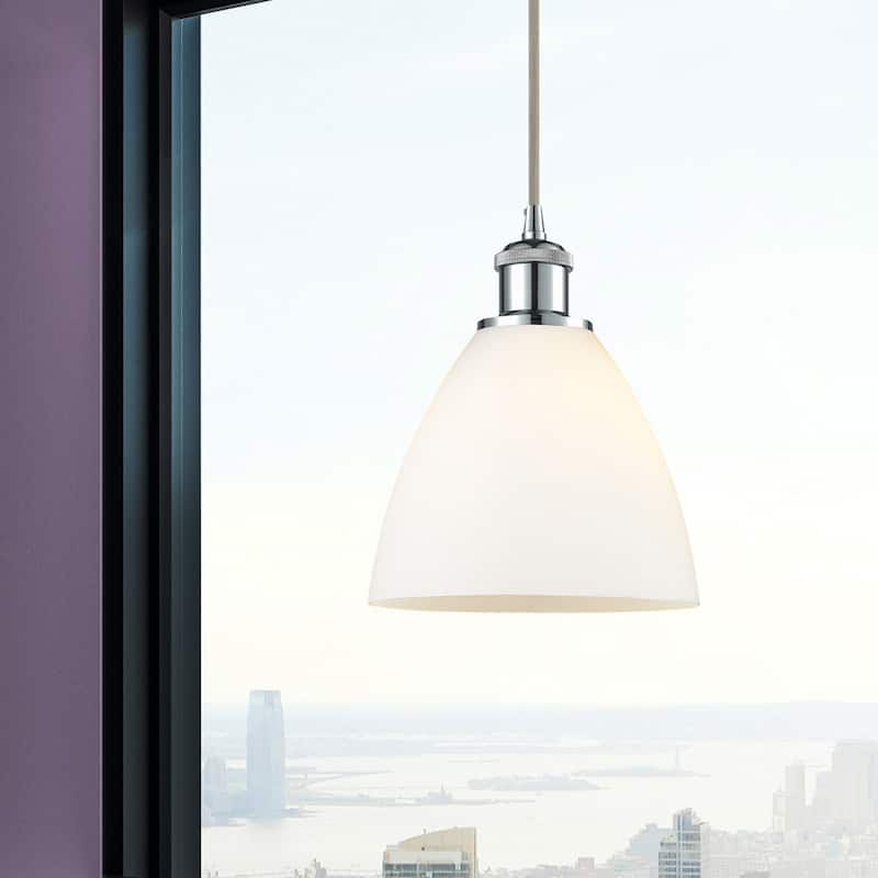 Innovations Lighting 516-1P-11-8 Bristol Pendant Bristol 8" Wide Mini