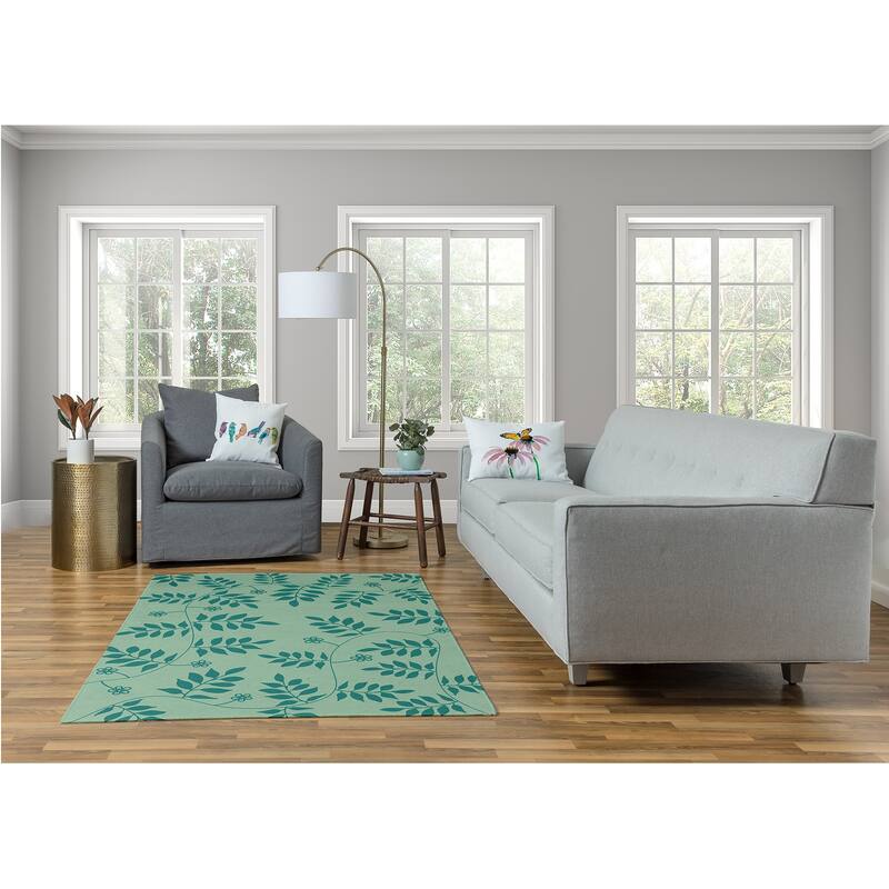Fern Fronds Rug