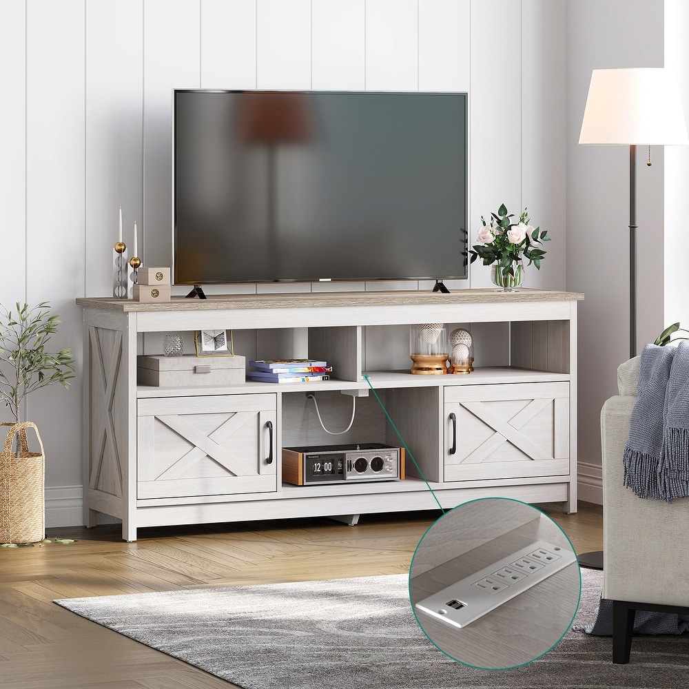 https://ak1.ostkcdn.com/images/products/is/images/direct/8574f2e1ed788d114ca2ae405046116f4d686ee5/Farmhouse-TV-Stand-for-up-to-65%22-TV-with-Doors-and-Open-Shelves-Media-Console-Power-Outlet.jpg