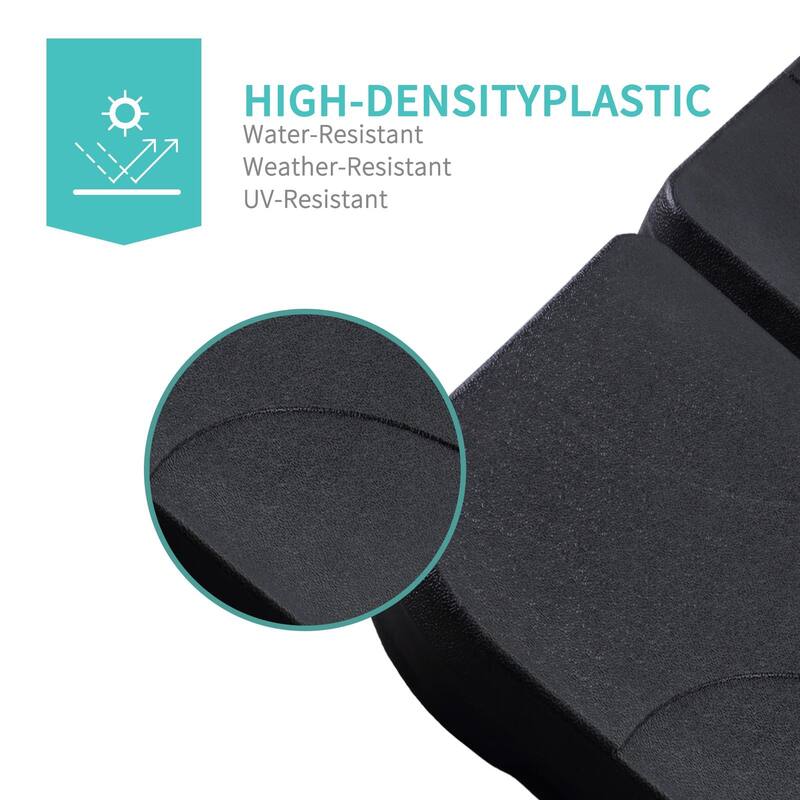 Autlaycil 4 PlateOutdoor Patio Cantilever Umbrella Base Weights