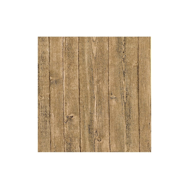 Brewster Orchard Taupe Wood Panel Wallpaper - 20.5in x 396in x 0.025in