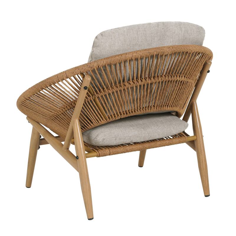 Christopher Knight Home - Winterbourne Outdoor Wicker Papasan Lounge Chair