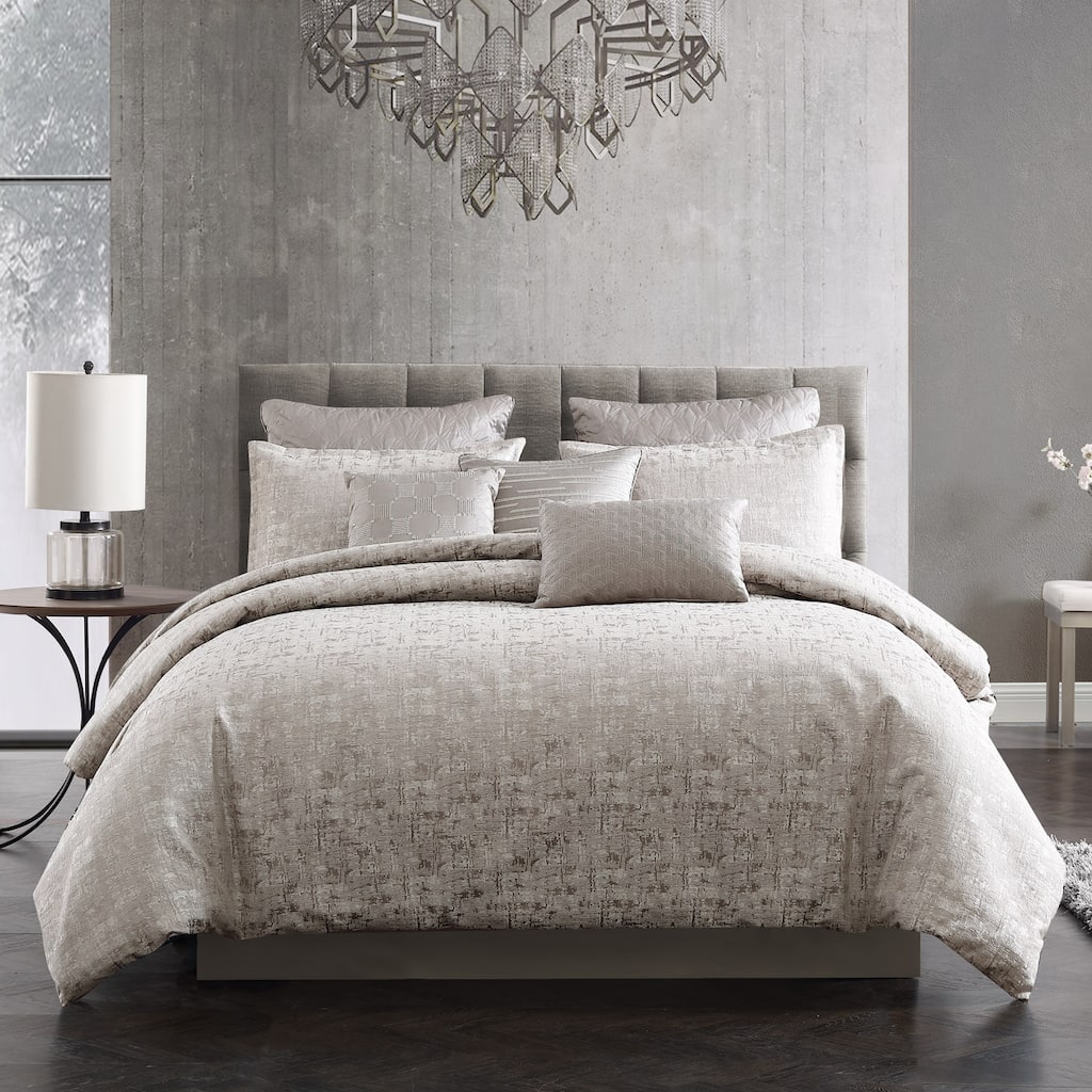 Riverbrook Home Genoa Gray 10 Piece Comforter Set