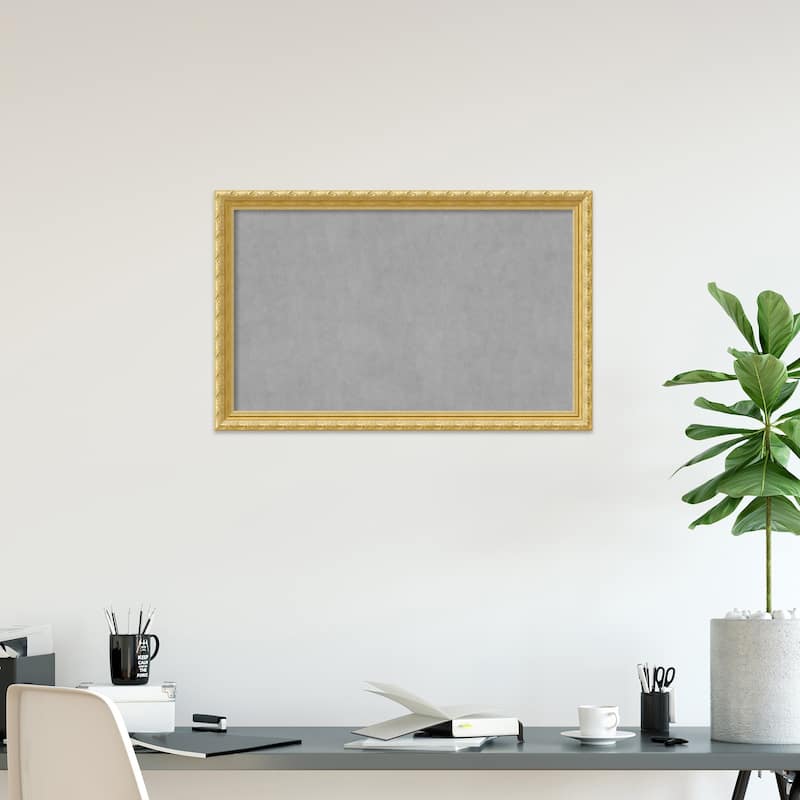 Amanti Art Versailles Gold Framed Magnetic Board