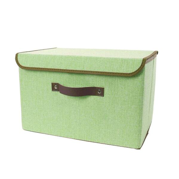 Shop Foldable Fabric Storage Bin Box Cube Organizer With Lid