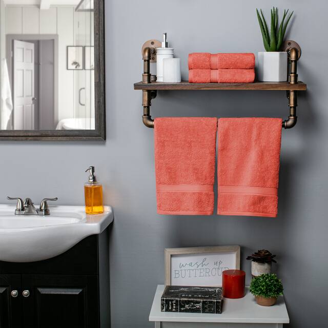 Marche Egyptian Cotton 4 Piece Hand Towel Set by Miranda Haus