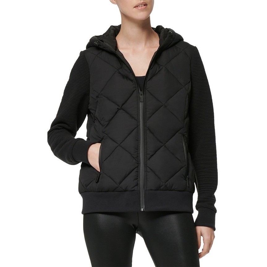 Marc new york metallic puffer jacket discount