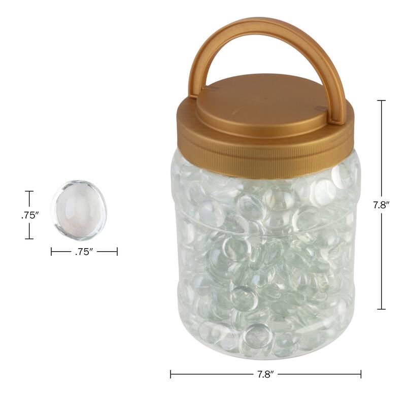 Pure Garden 10lbs Fire Pit Glass - Glass Rocks