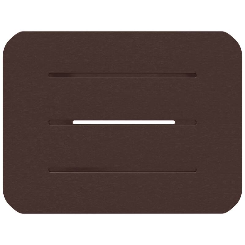 Brighton Outdoor Poly Two Shelf Side Table