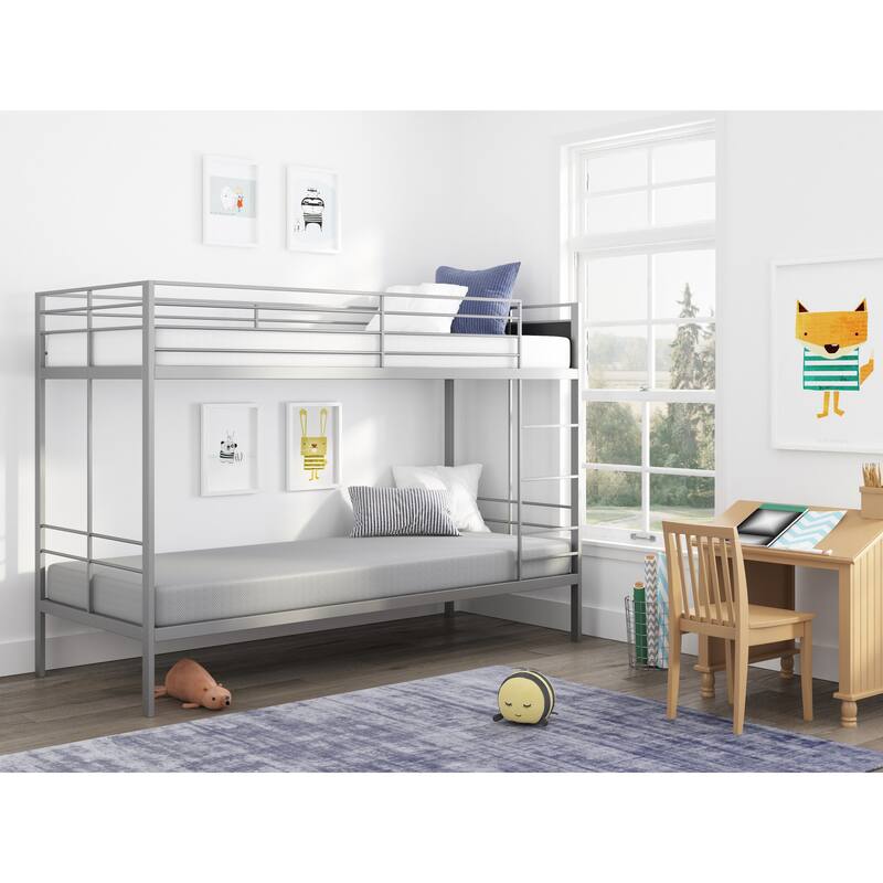 Nap Queen Rainbow 5" Memory Foam Twin Mattress, Pink