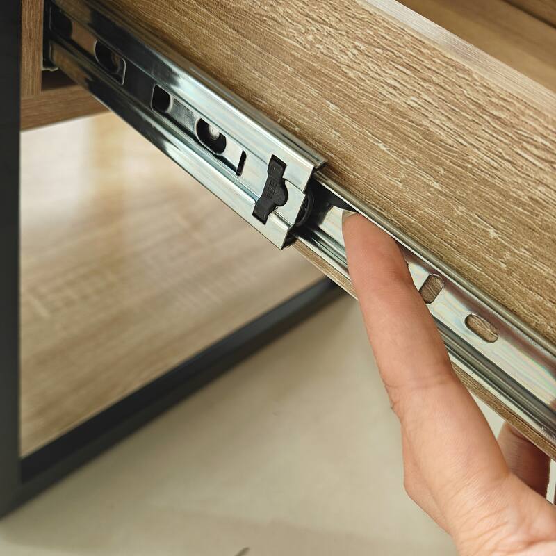 1 piece Modern End Table with Drawer