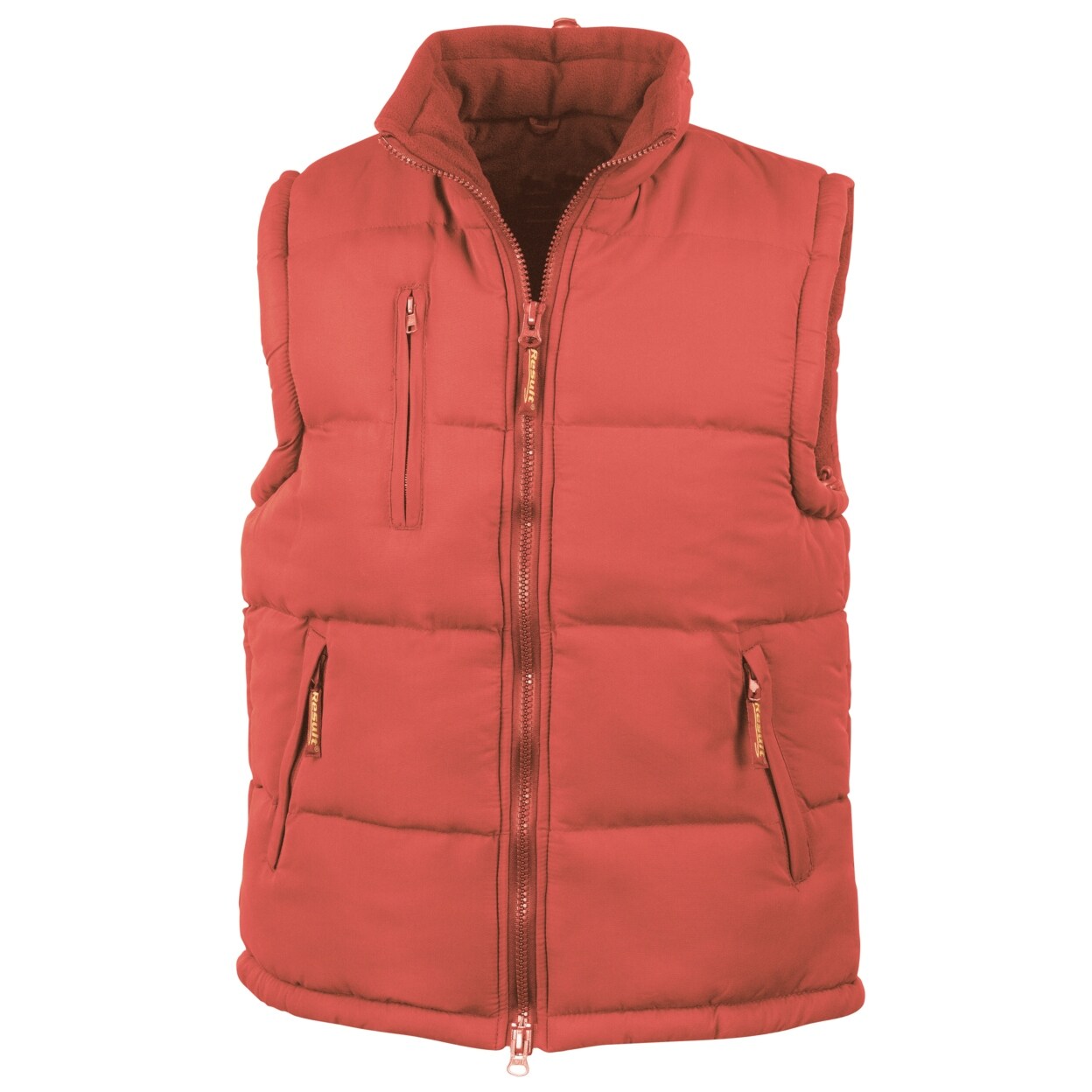 Result Mens Crew Gilet Water Repellent Windproof Jacket