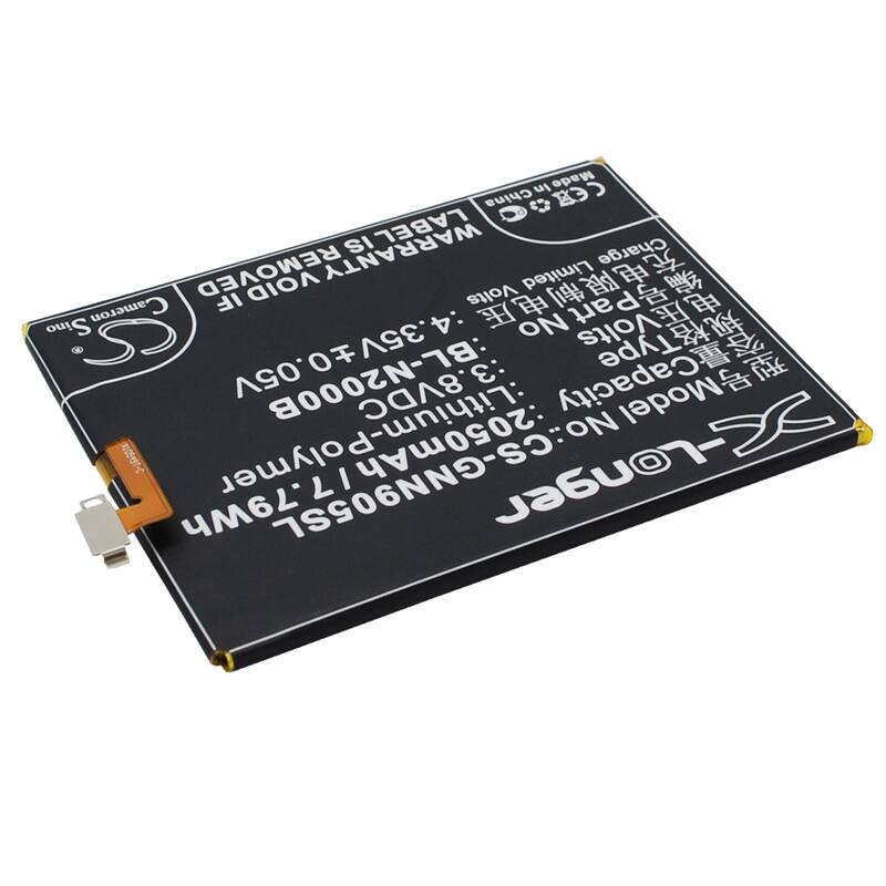 Battery for BLU D980L VIVO AIR GIONEE ELIFE S5.1 GN9005 Fly IQ4516 BL-N2000B - Black