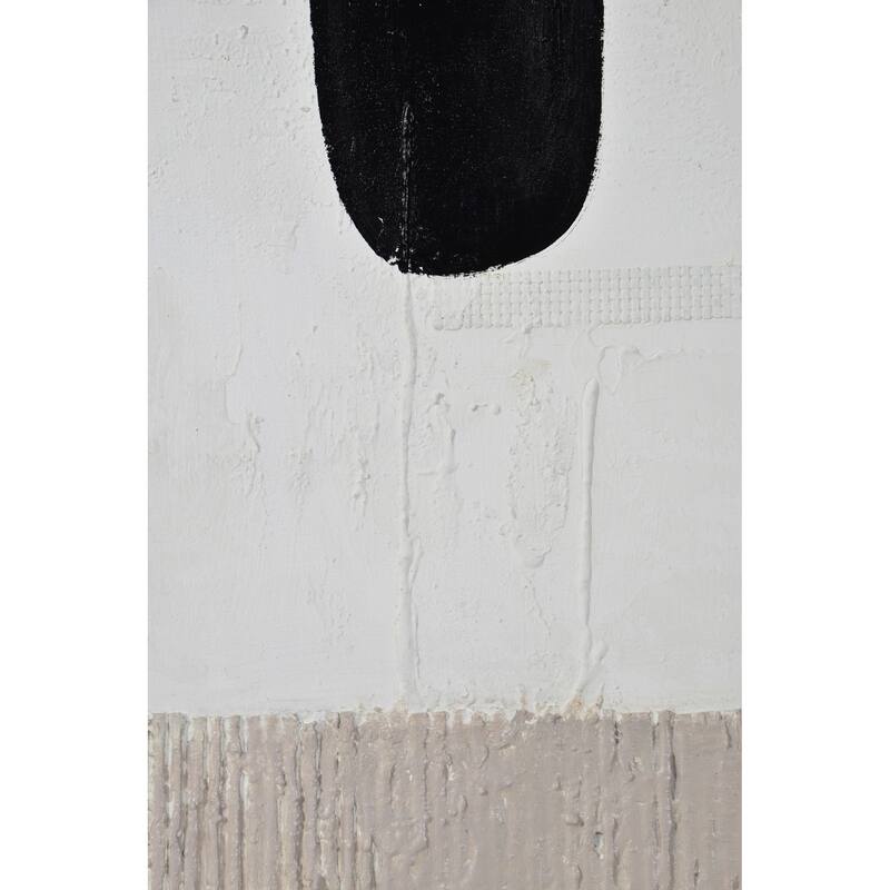 Renwil Dragoni 15" Wide Canvas Art, Black