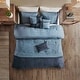 preview thumbnail 16 of 56, Madison Park Westbrook 7 Piece Faux Suede Comforter Set