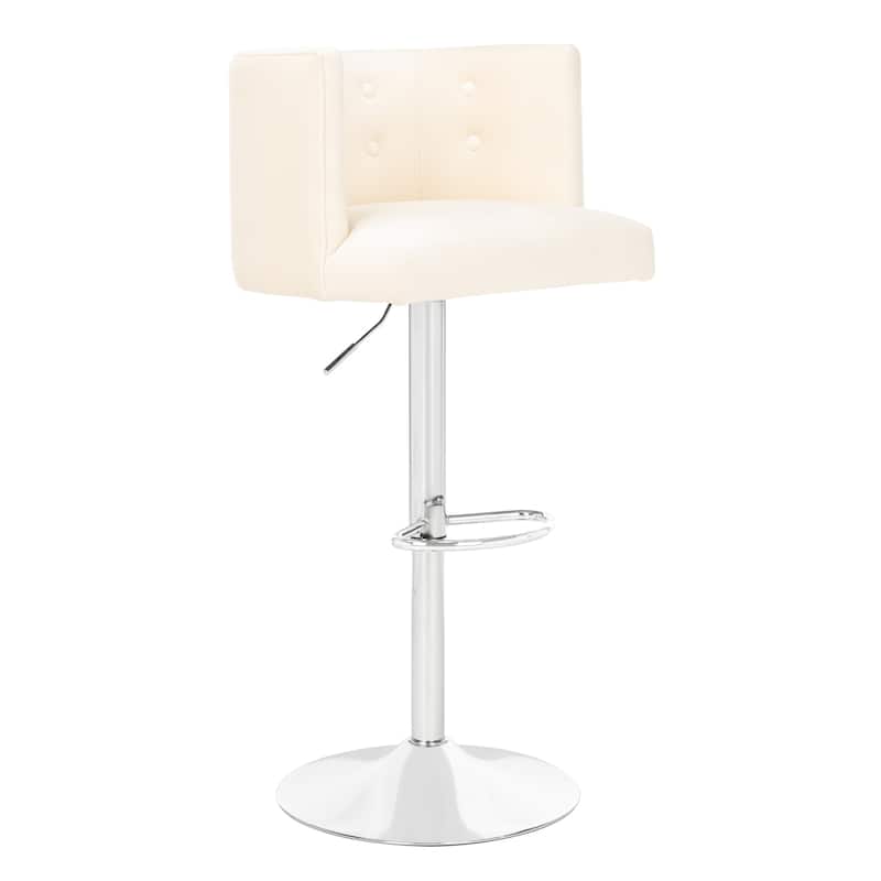 SAFAVIEH Couture Mairearad Adjustable Bar Stool - 21Wx22Dx44H