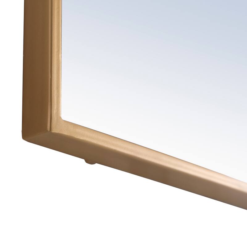 Strick & Bolton Posey Rectangular Metal Mirror