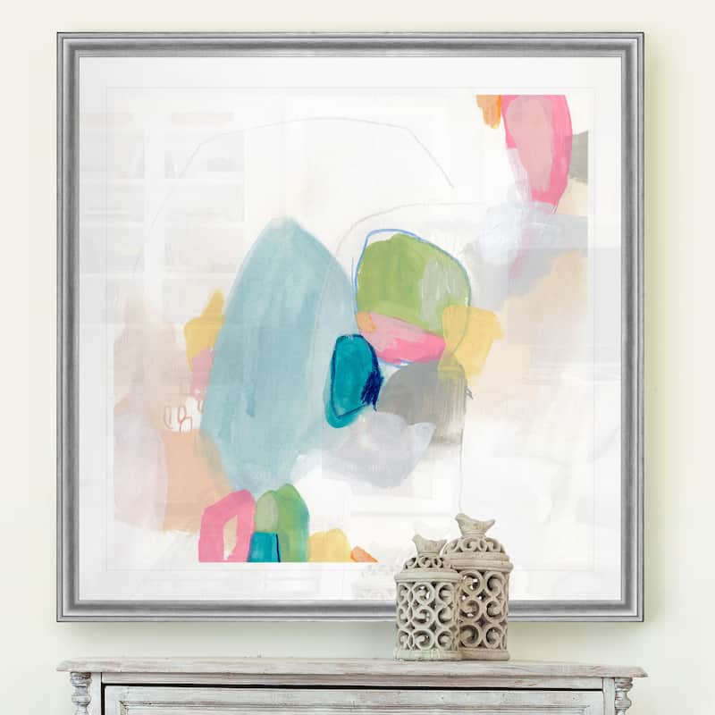Candy Jacket II -Black Framed Print