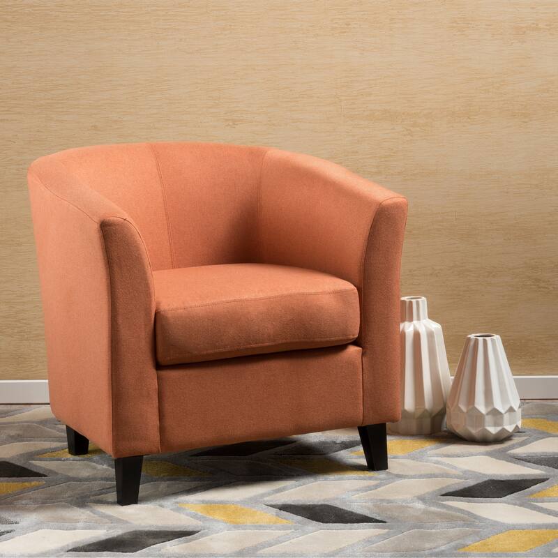 Rustic Side Chair Club Chair Accent Chair Corner Chair Leisure Chair Orange Dressing Chair Reading Chair Vanity Chair