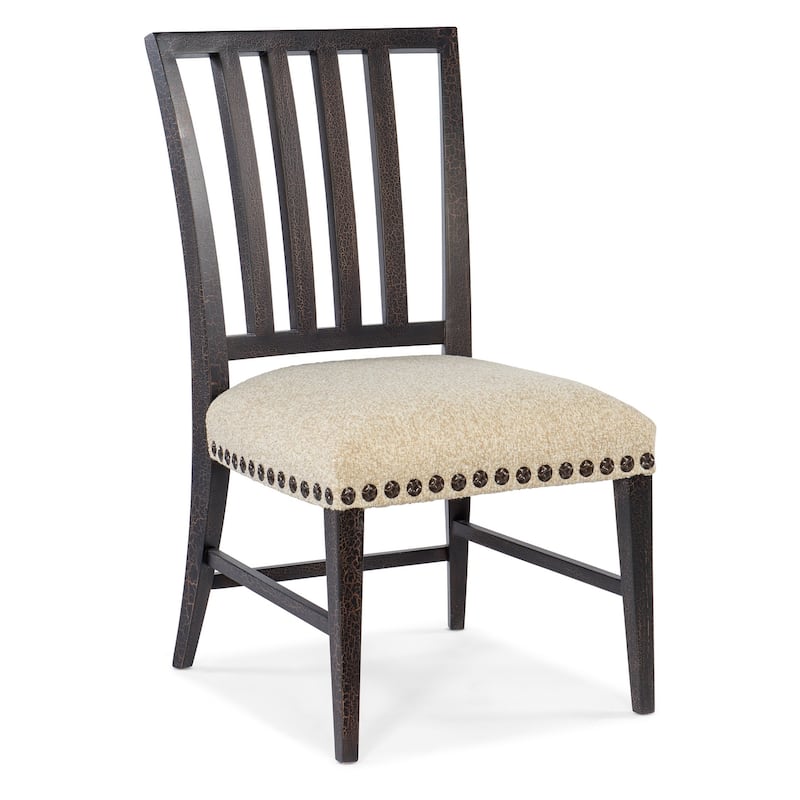 Hooker Furniture 6700-75410-98 Big Sky Wood Framed Dining Chair - Charred Timber