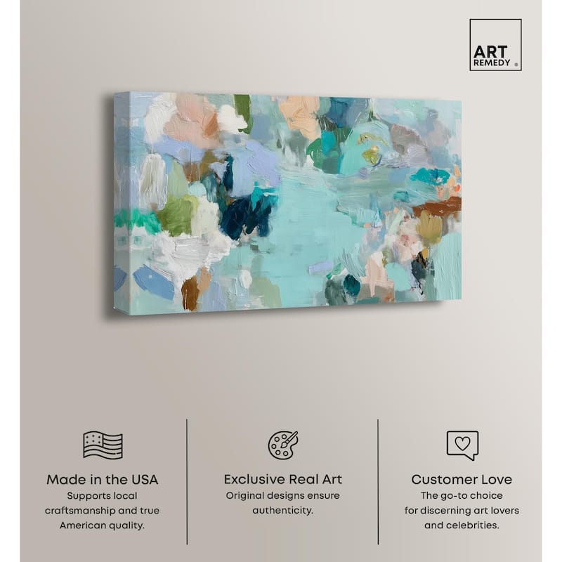 Layers of Feeling I Canvas by Art Remedy, Gallery Wrapped