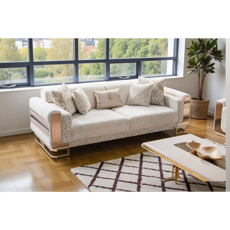 Bravor 2 Pieces Living Room Sets 1 Sofa 1 Chair