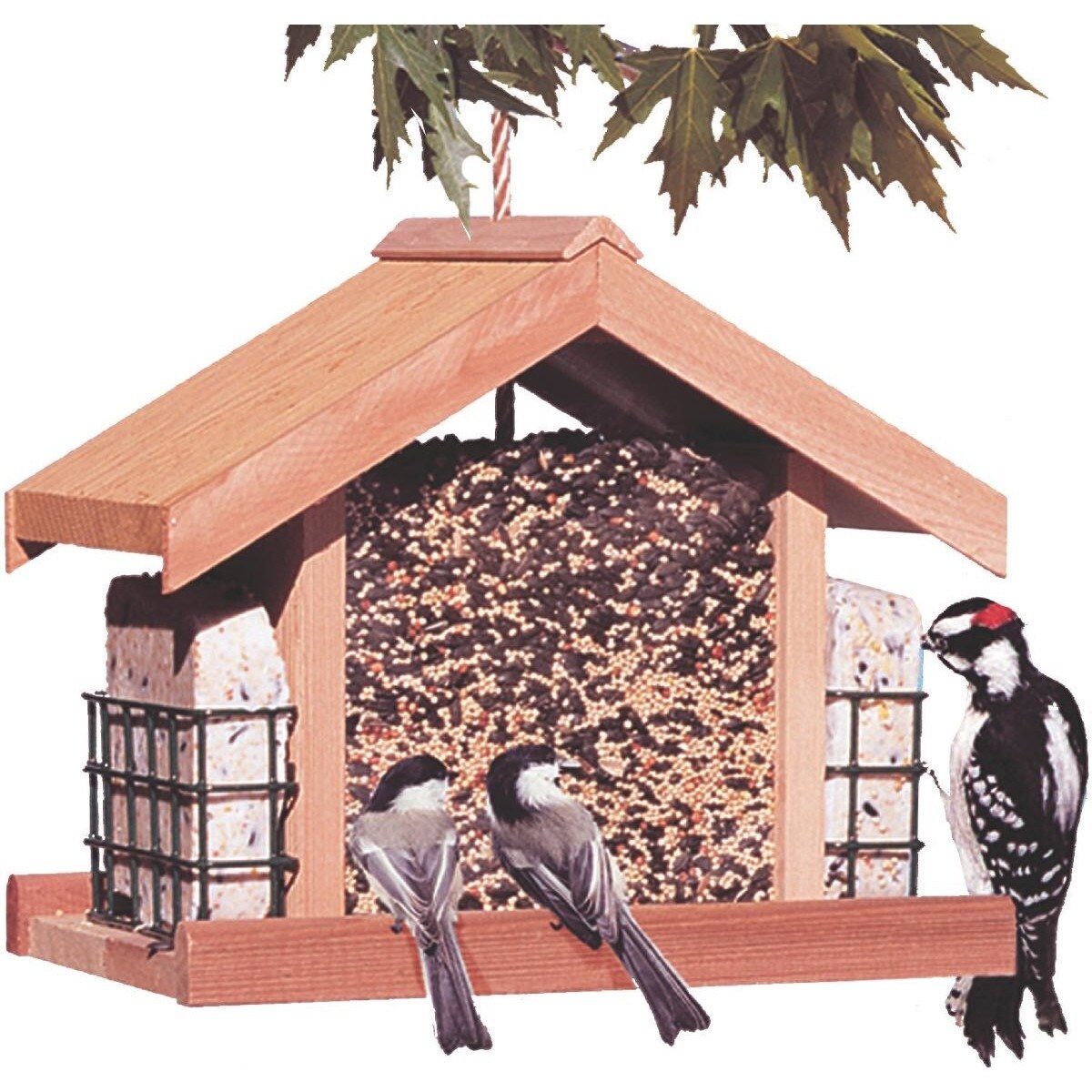 Shop Perky Pet 50144 Deluxe Chalet Wild Bird Feeder 5 1 4 Lb Seed