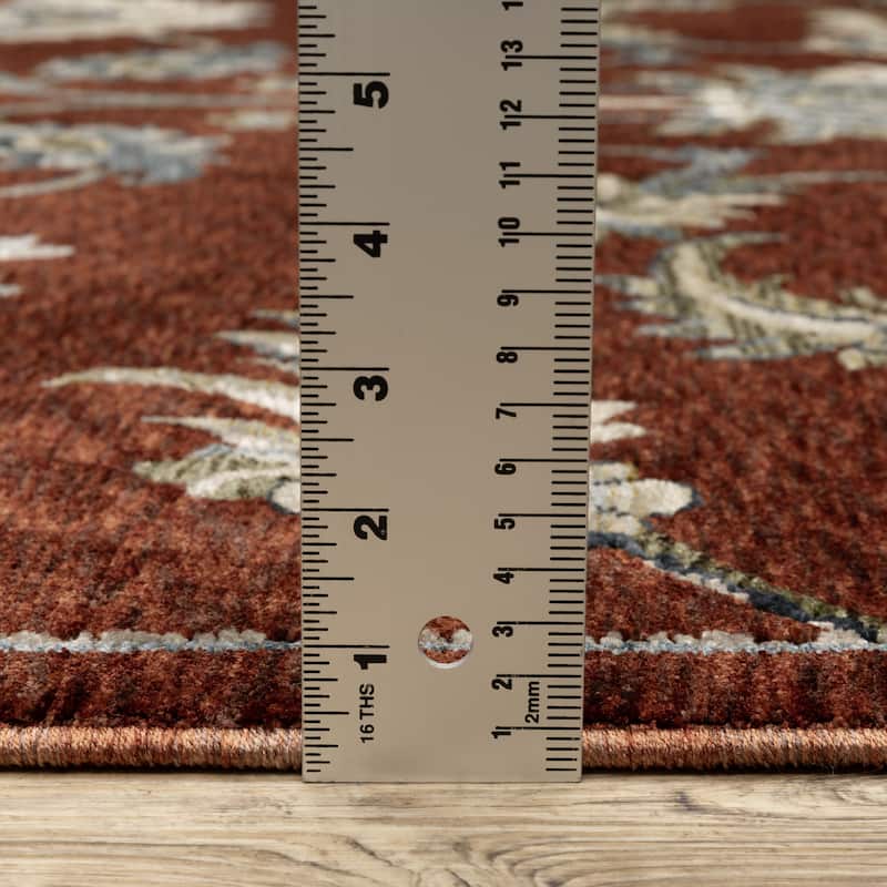 Style Haven Caiden Traditional Floral Area Rug