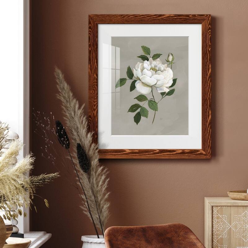 Botanical Rose-Premium Framed Print - Ready to Hang