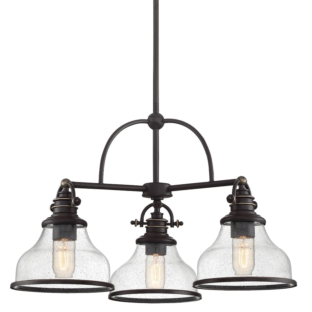 Bellevue Hamblen 3 Light 24" Wide Chandelier