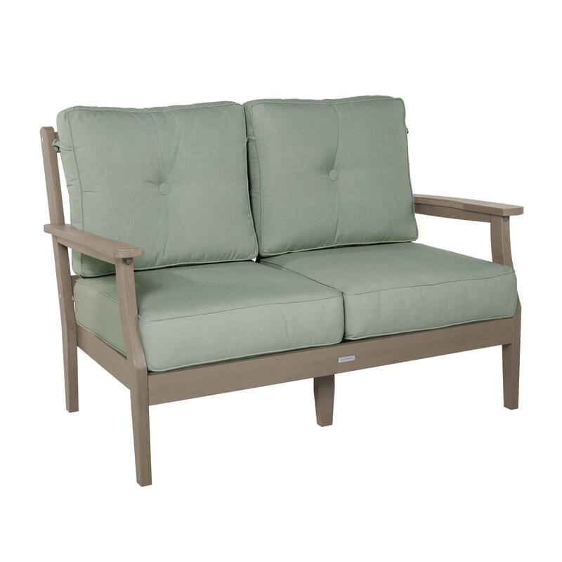 HIGHWOOD Lehigh Deep Seating Loveseat - Canvas Seasalt